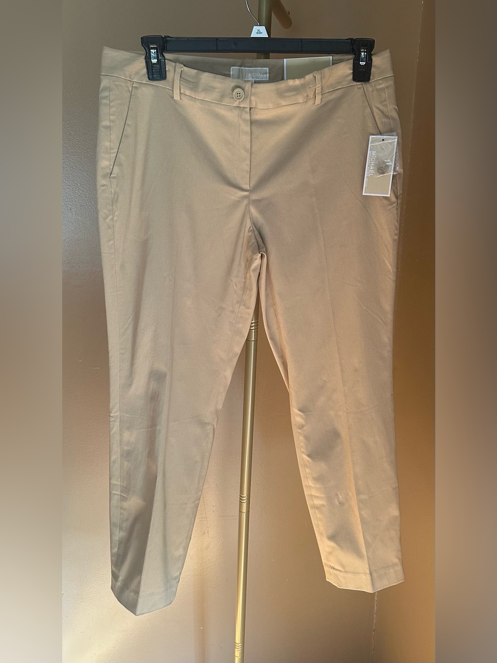 Michael Kors Beige Slim Ankle Length Pants
